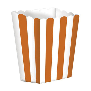 Orange Popcorn Favor Box-Small 5pcs Favours - Party Centre - Party Centre