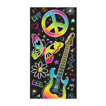 Neon Birthday Paper Bags 10.17in, 8pcs Favours - Party Centre - Party Centre