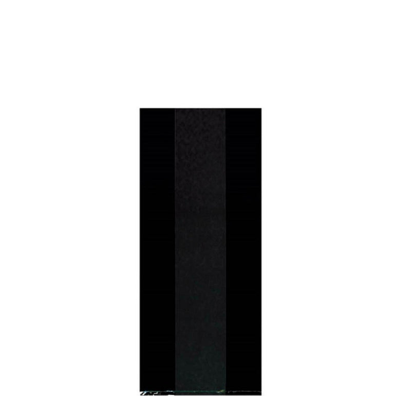 Black Cello Bags 11.5in, 25pcs Favours - Party Centre