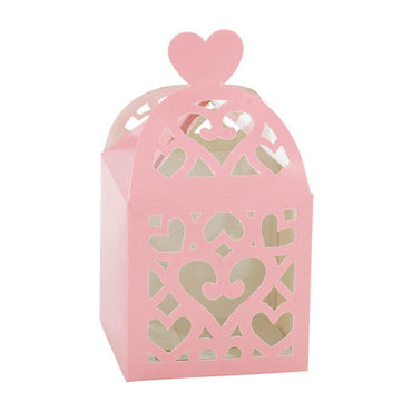 New Pink Lantern Favor Boxes 6cm, 50pcs Favours - Party Centre - Party Centre
