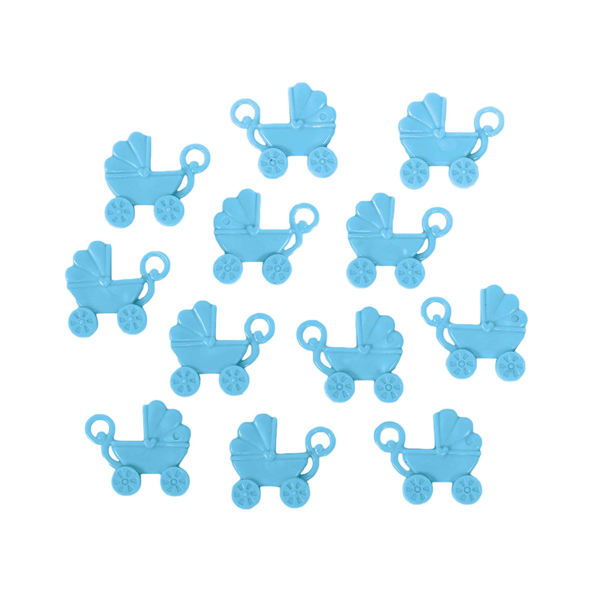 Baby Shower Blue Baby Carriage Favors 12pcs Party Favors - Party Centre - Party Centre