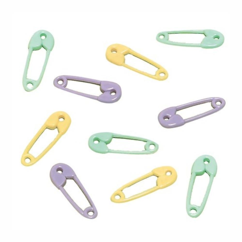 Multi-colored Safety Pins Baby Shower Favors  24pcs Party Favors - Party Centre - Party Centre