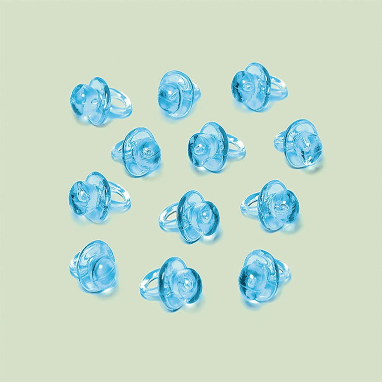 Mini Pacifier Blue Favors 24pcs Party Favors - Party Centre