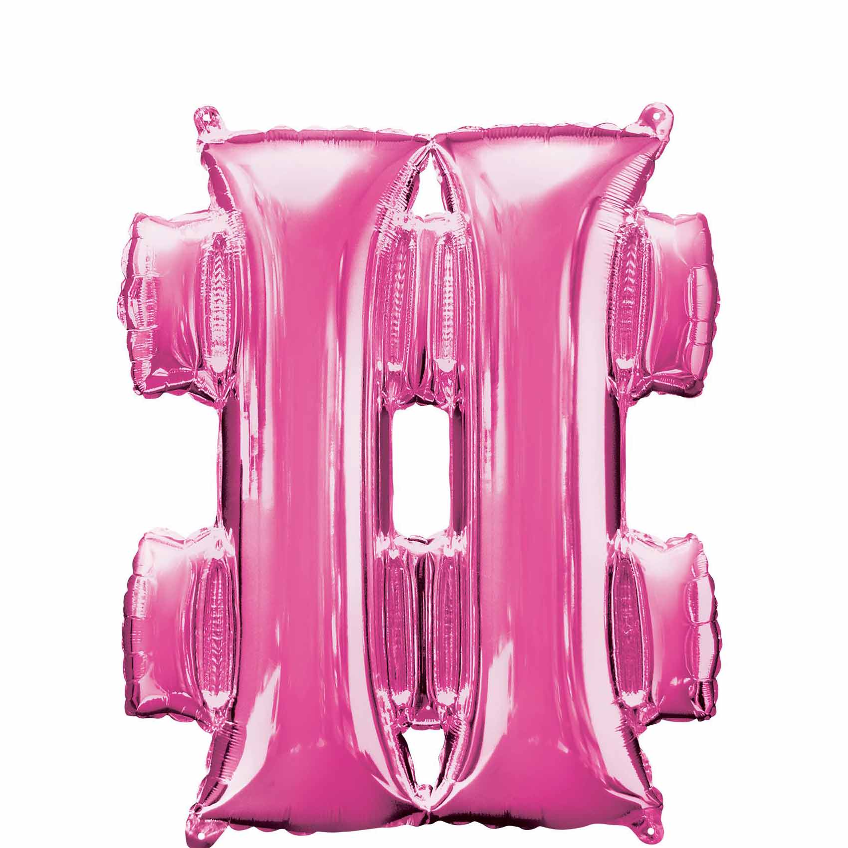 Pink Number Mini shape Foil Balloons - Party Centre