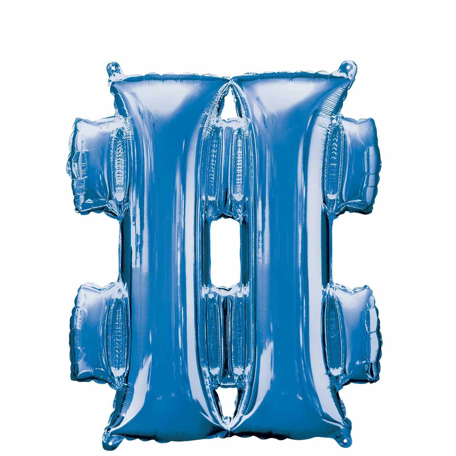 Blue Number Mini shape Foil Balloons - Party Centre
