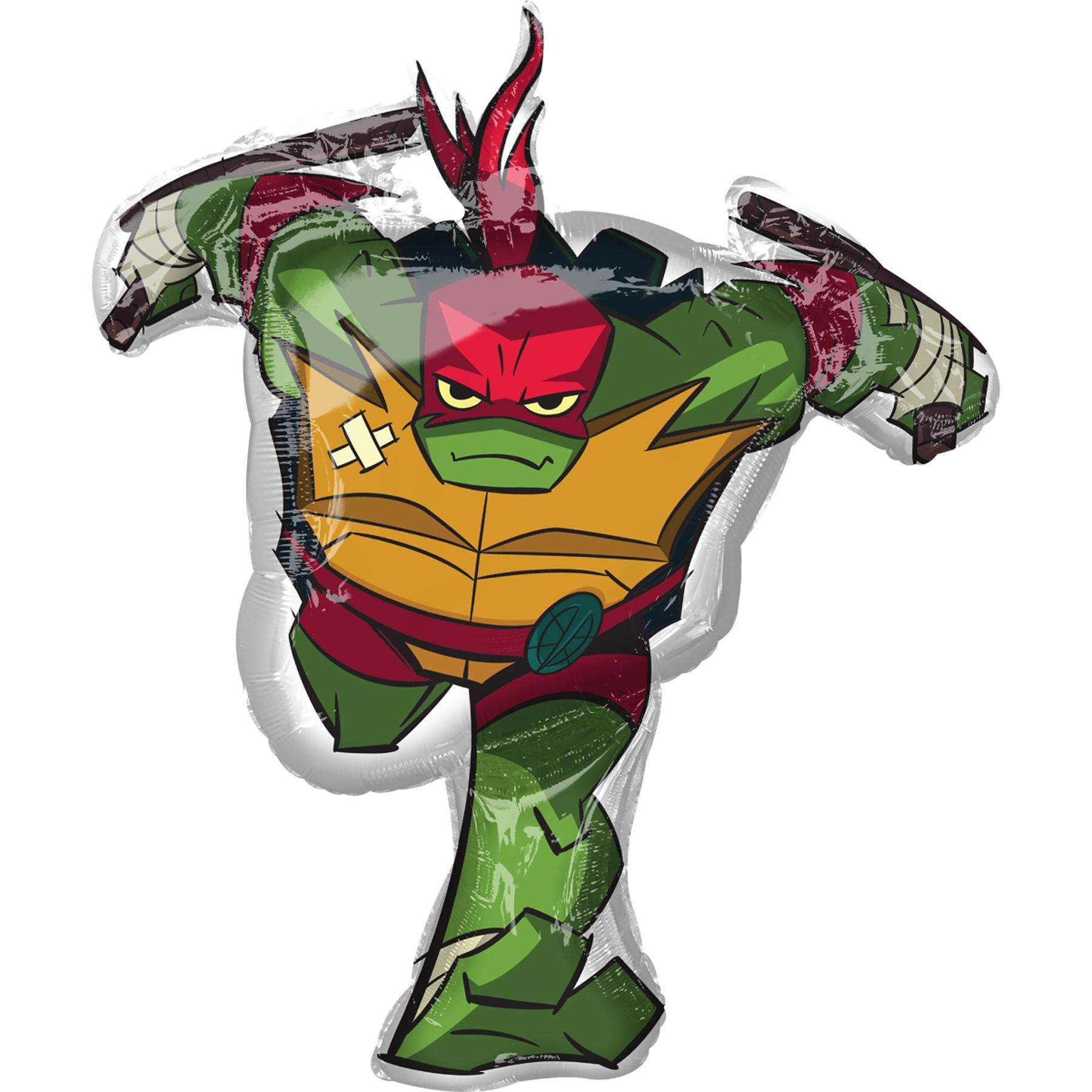 Rise of the TMNT Raphael SuperShape Balloon 73x86cm Balloons & Streamers - Party Centre - Party Centre