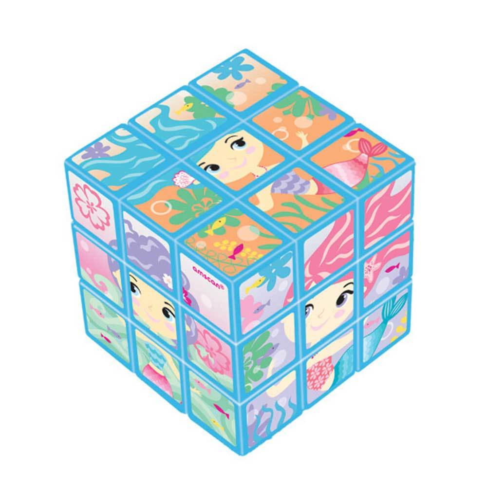 Mermaid Wishes Puzzle Cube Favor 6pcs - Party Centre