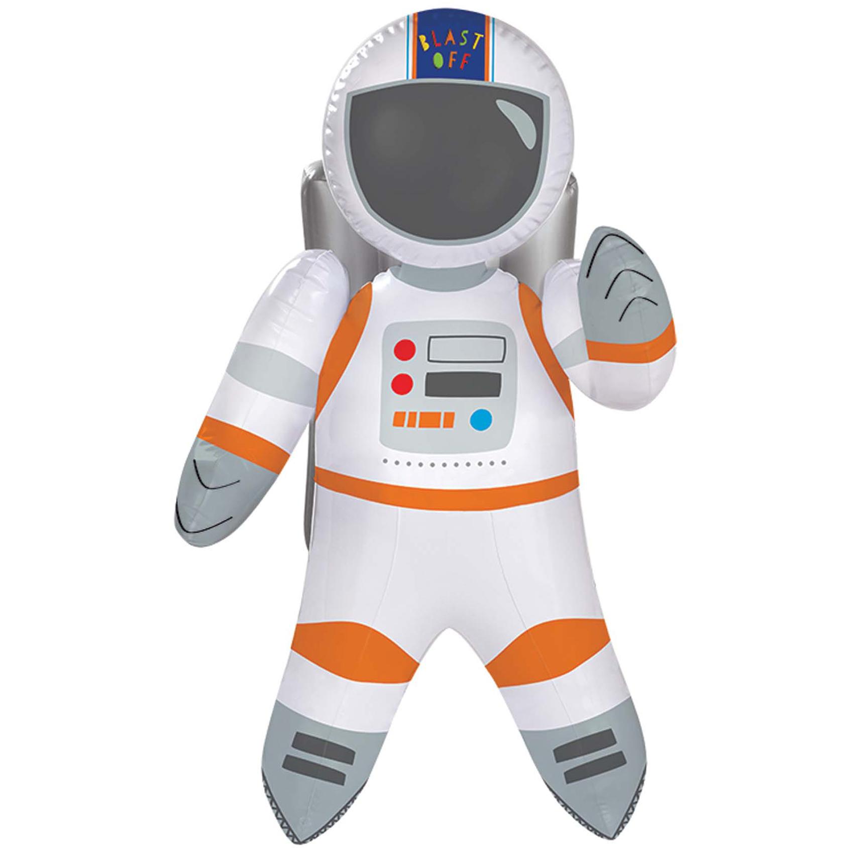 Blast Off Birthday Inflatable Astronaut Decorations - Party Centre - Party Centre