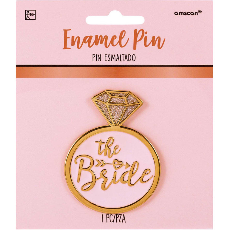 Bachelorette Enamel Metal Pin Costumes & Apparel - Party Centre