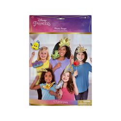 Disney Princess Once Upon A Time Paper Photo Props Kit 13pcs