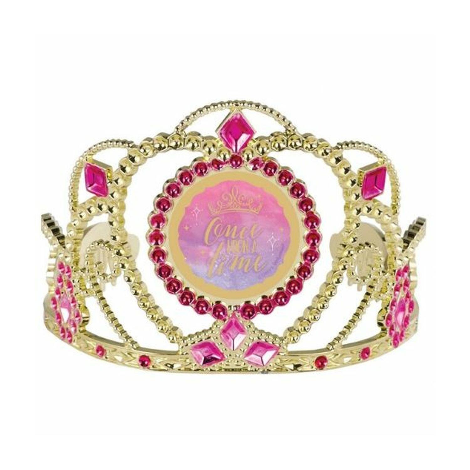 Once Upon A Time Electroplated Plastic Tiaras Party Accessories - Party Centre - Party Centre