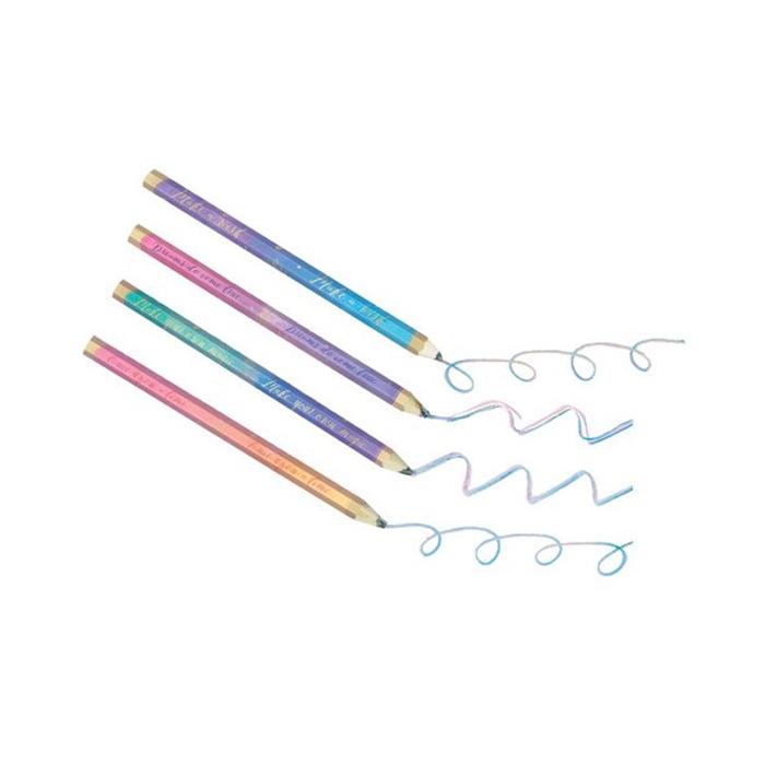 Disney Princess Once Upon A Time Multicolor Pencils 4pcs Party Favors - Party Centre