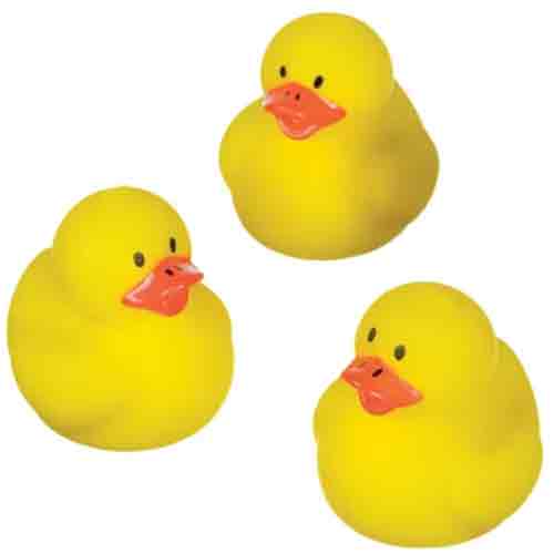 Mini Rubber Duck Favors, 16pcs