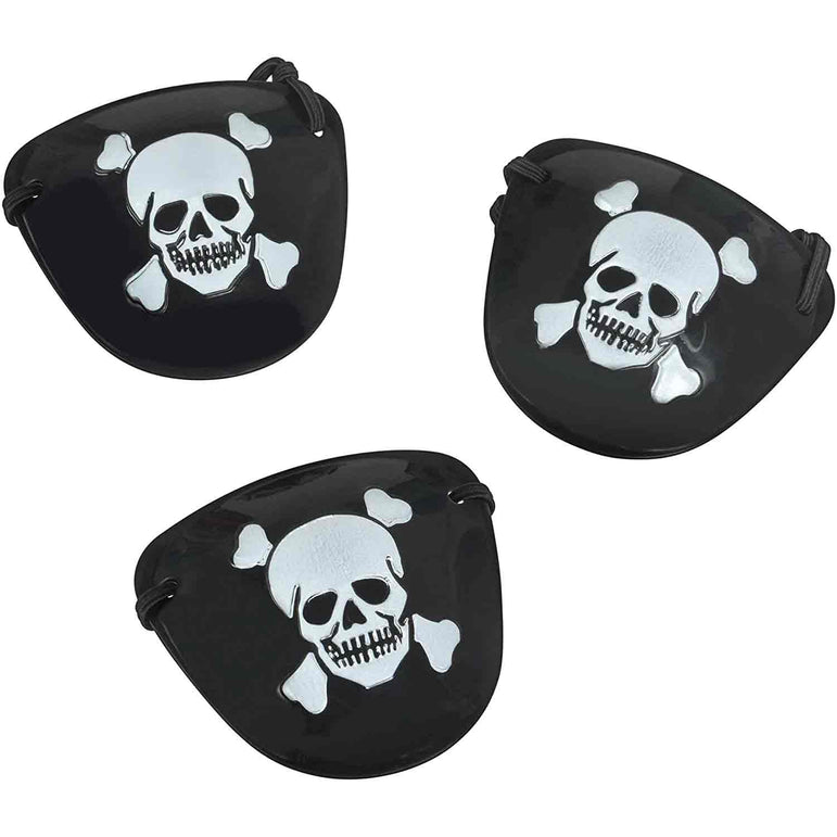 Pirate Eye Patch Favors, 12pcs