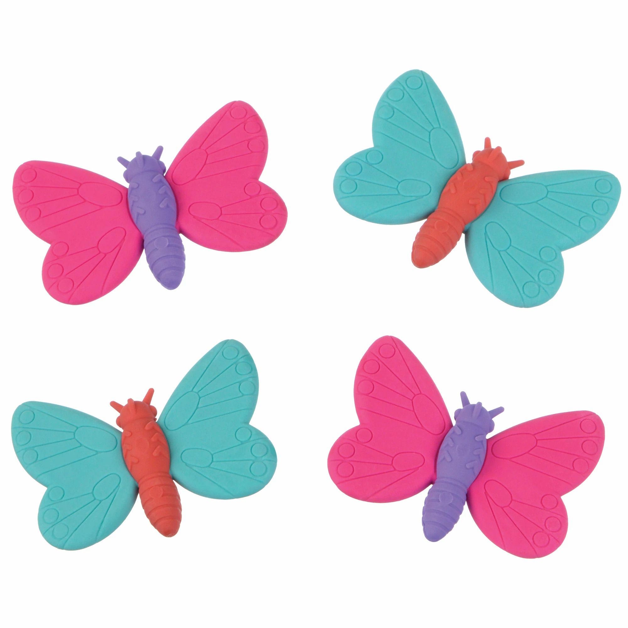 Butterfly Eraser Favors 12pcs - Party Centre