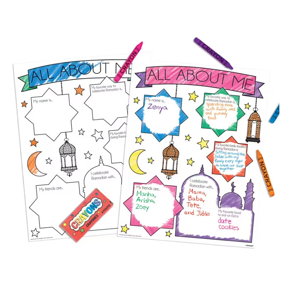 Ramadan Paper Activity Sheets - Party Centre
