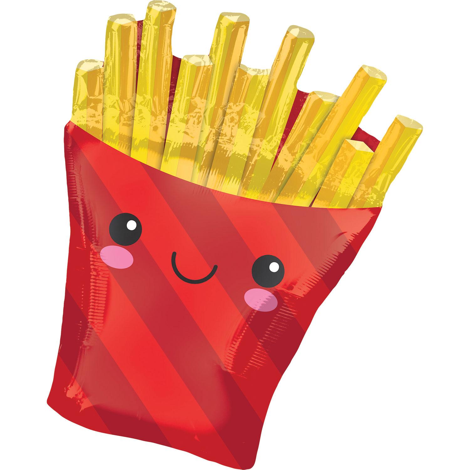 French Fries SuperShape Foil Balloon 58x71cm Balloons & Streamers - Party Centre - Party Centre