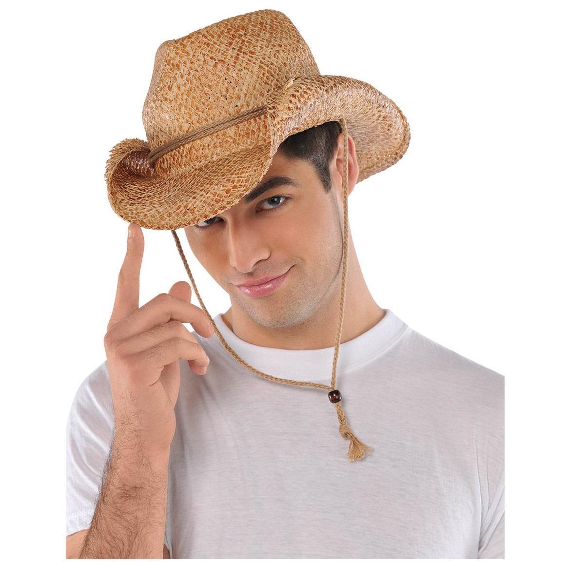 Cowboy Straw Hat Costumes & Apparel - Party Centre - Party Centre