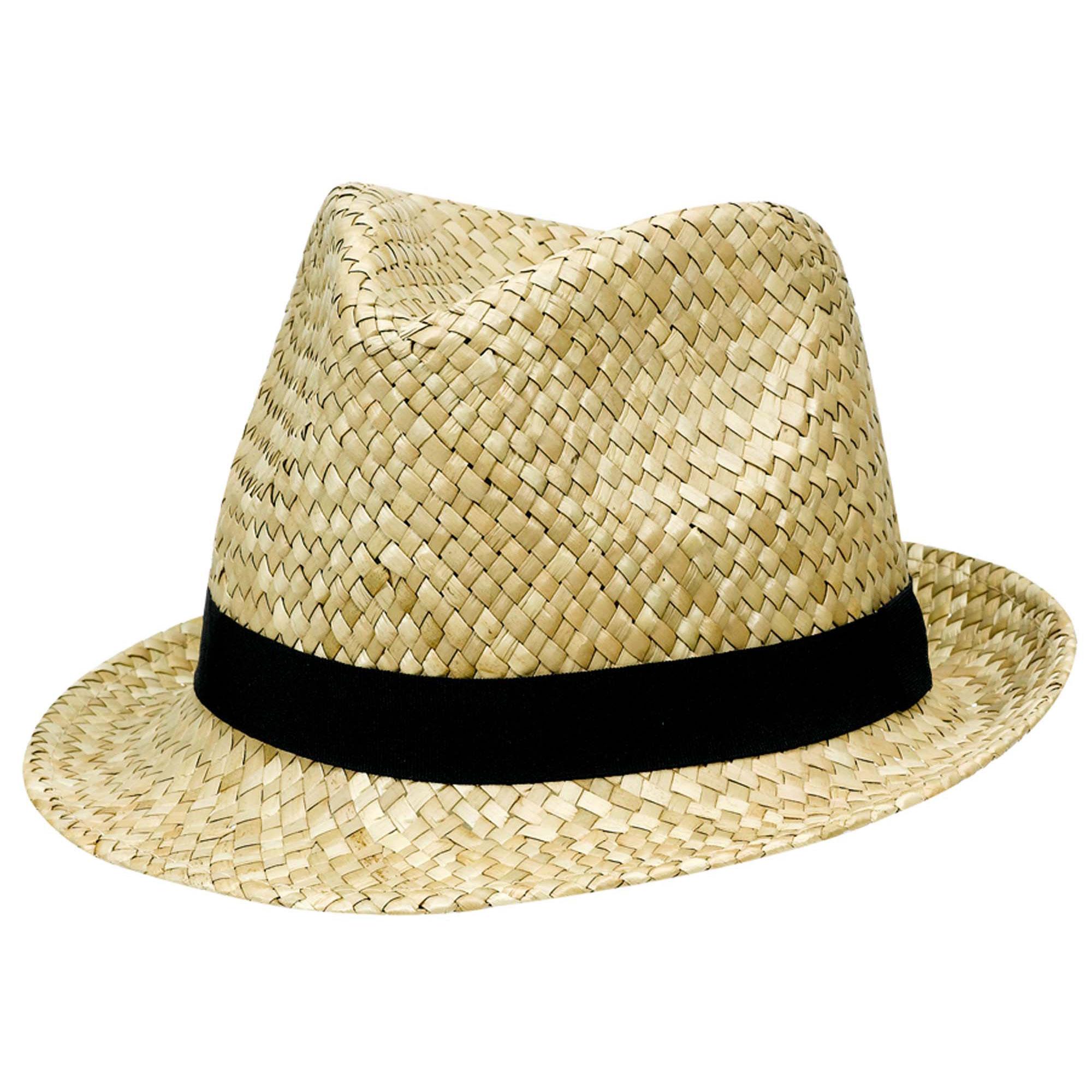 Straw Fedora Costumes & Apparel - Party Centre - Party Centre