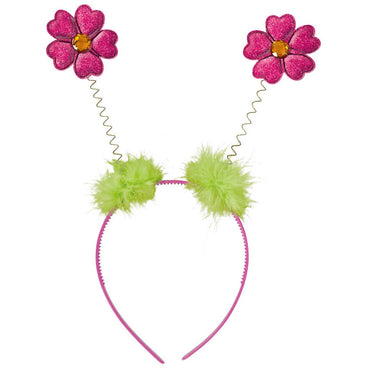 Glitter Flower Head Bopper Costumes & Apparel - Party Centre - Party Centre