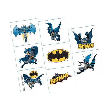 Batman Tattoo Favors 8 Sheets Party Favors - Party Centre - Party Centre