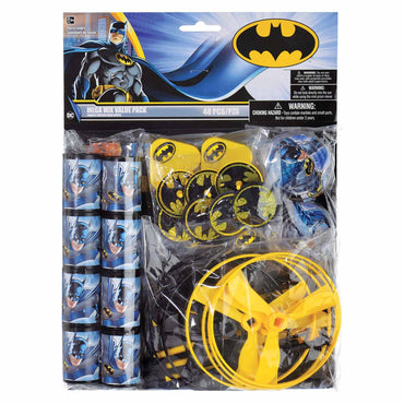 Batman Mega Mix Value Pack Favors, 48pcs Party Favors - Party Centre - Party Centre