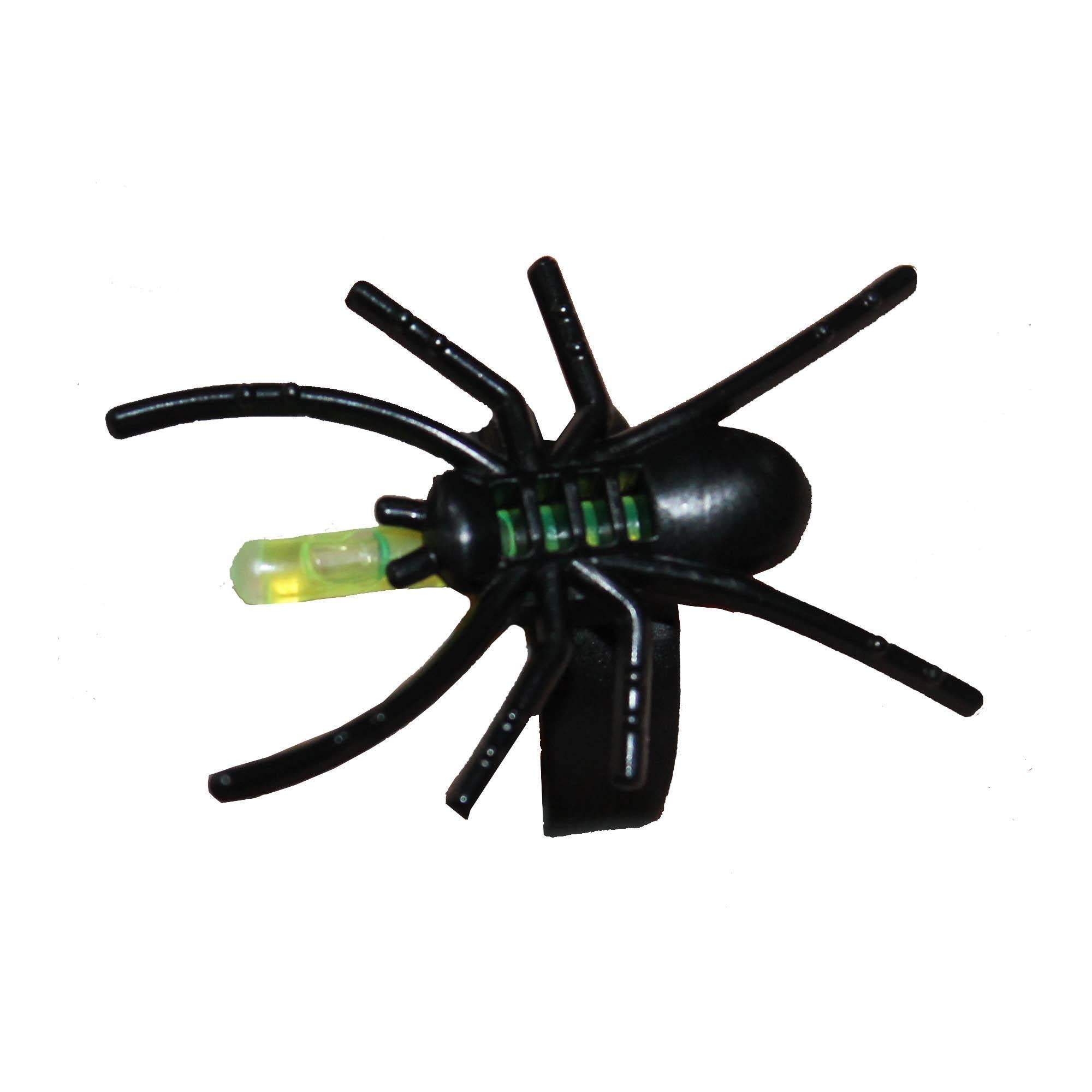 Halloween Plastic Spider Glow Ring Favors 4pcs Favours - Party Centre - Party Centre