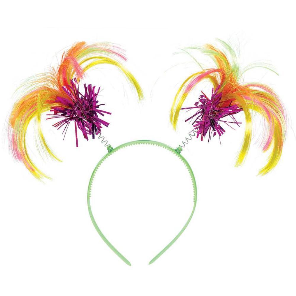 Neon Headband Ponytail Costumes & Apparel - Party Centre - Party Centre