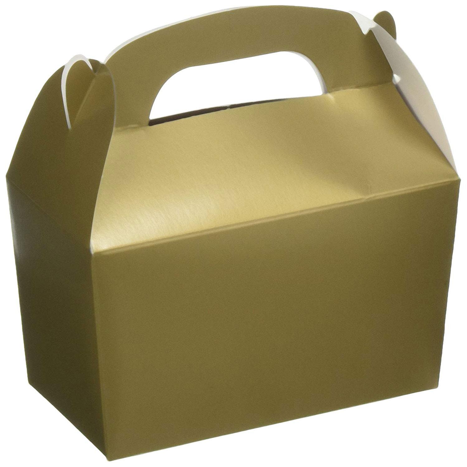Gold Gable Box Favours - Party Centre - Party Centre