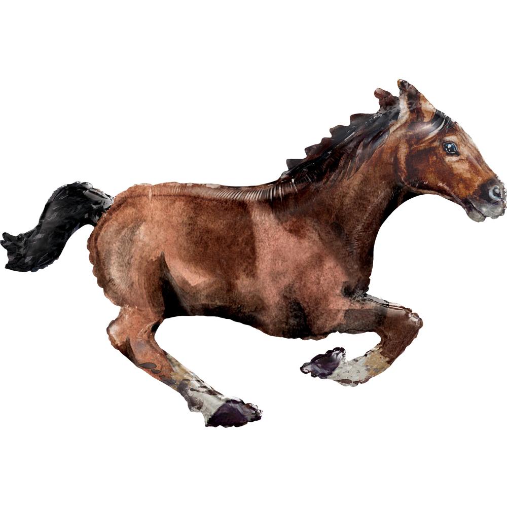 Galloping Horse SuperShape Balloon 101x63cm Balloons & Streamers - Party Centre - Party Centre