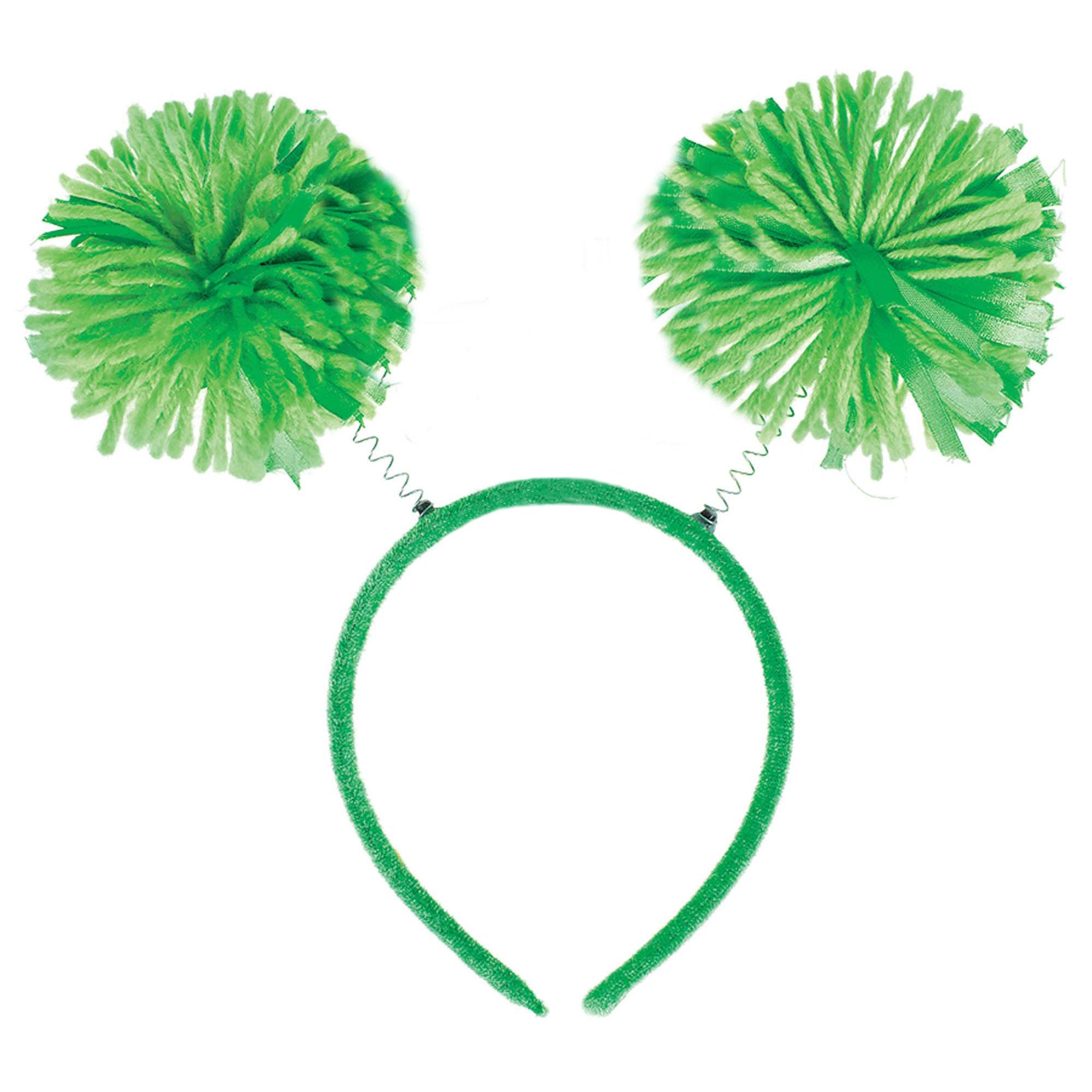 Green Pom Pom Headbopper Costumes & Apparel - Party Centre - Party Centre