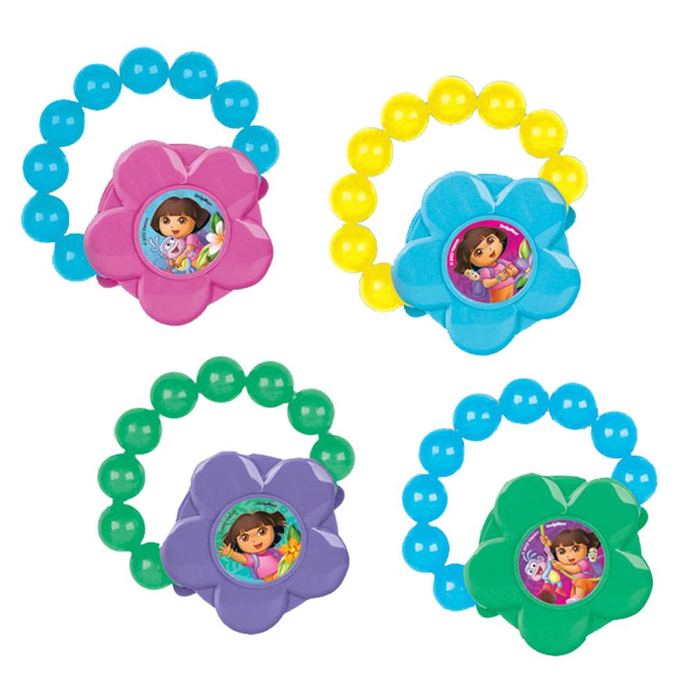 Dora's Flower Adventure Bracelet Gloss Favors 4pcs Party Favors - Party Centre - Party Centre