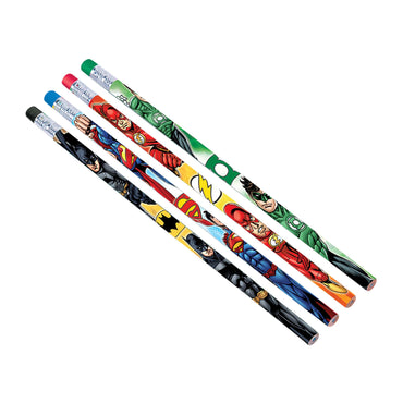 Justice League Pencil Favors 12pcs Party Favors - Party Centre - Party Centre