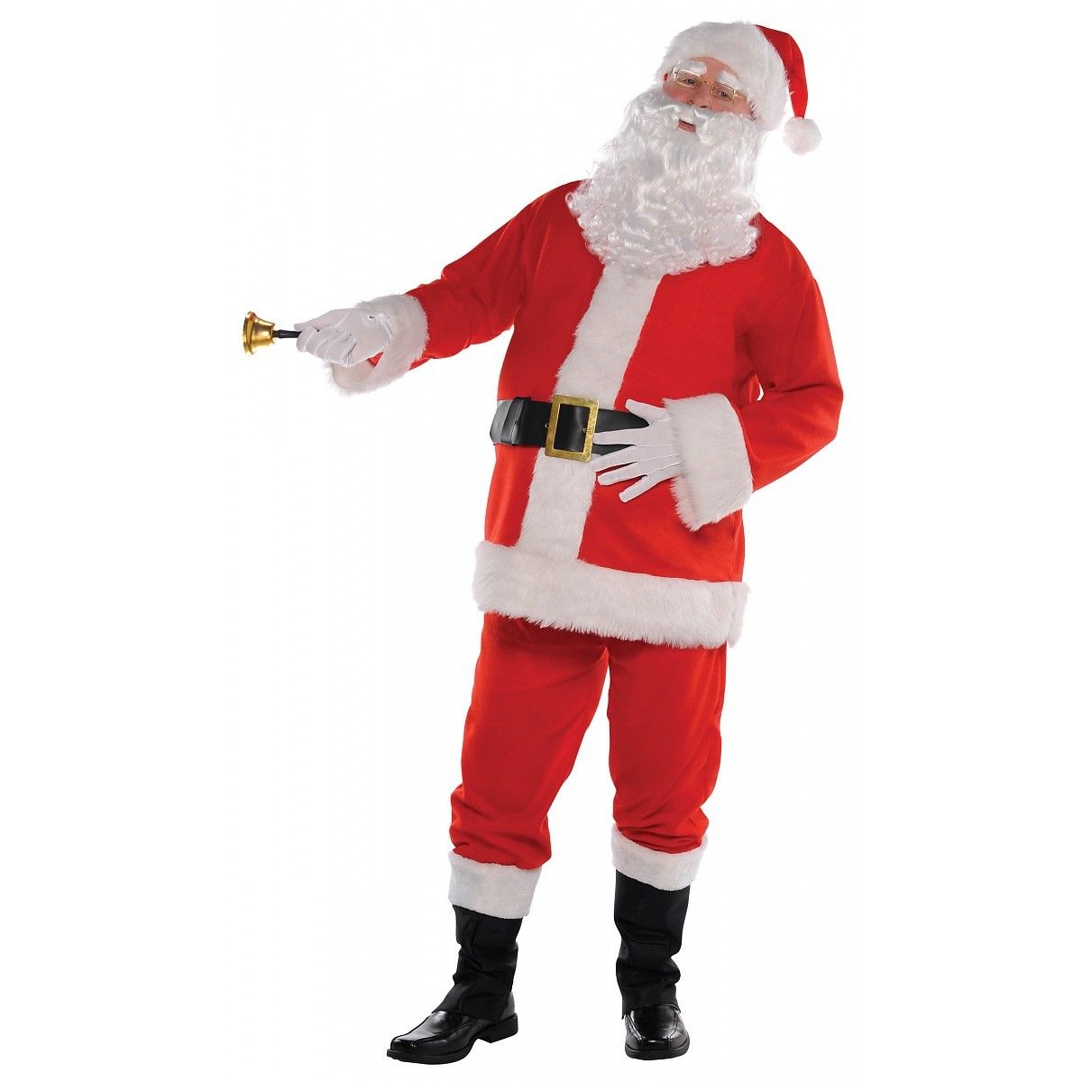 Adult Santa Suit Christmas Classic Costume Costumes & Apparel - Party Centre - Party Centre