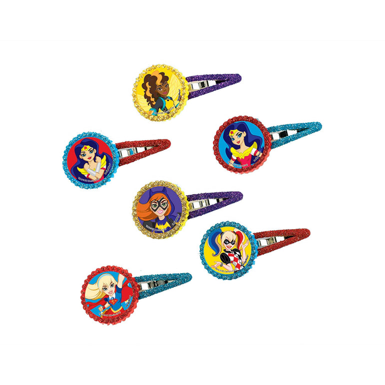 DC Superhero Girls Hair Clip Costumes & Apparel - Party Centre