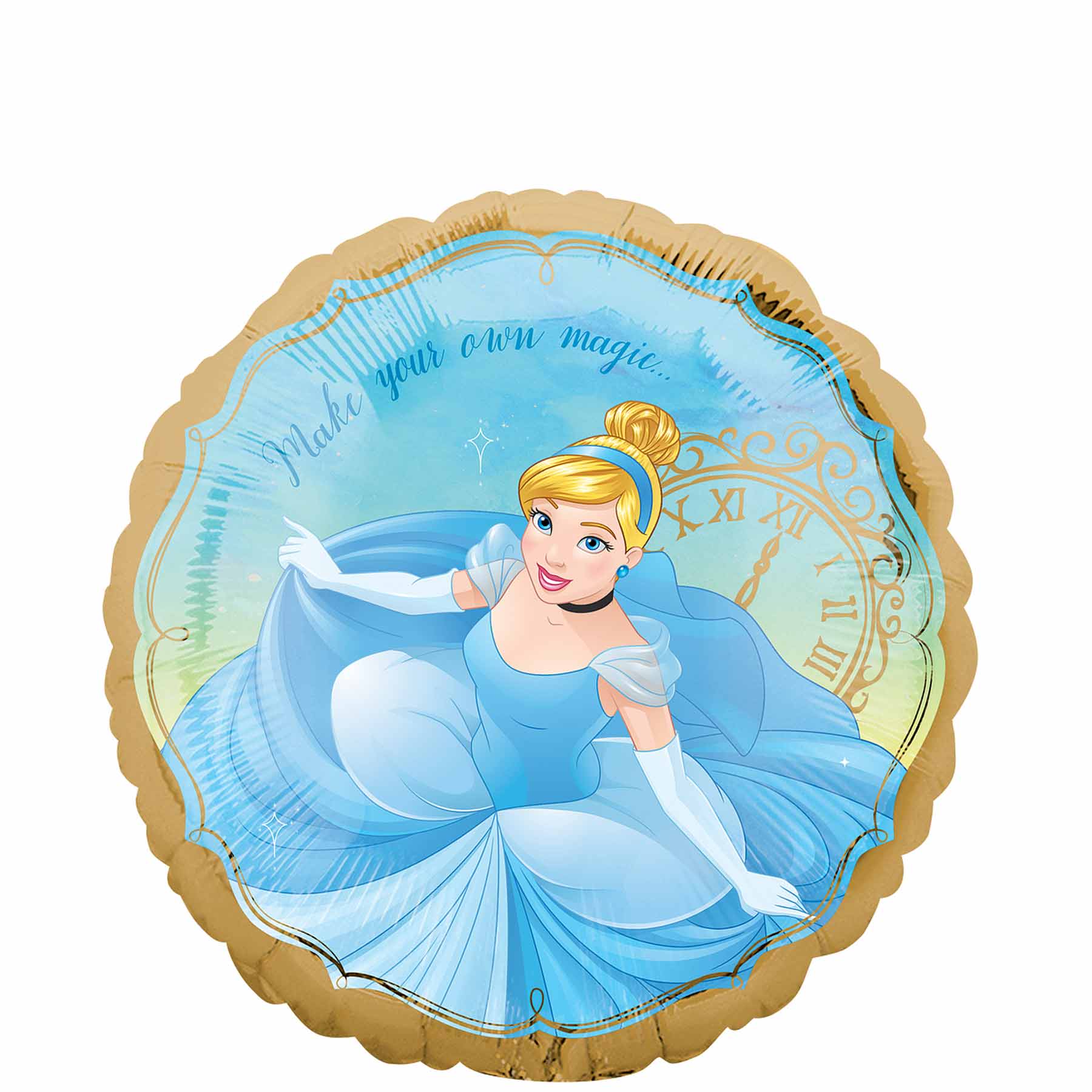 Cinderella Once Upon A Time Foil Balloon 45cm - Party Centre