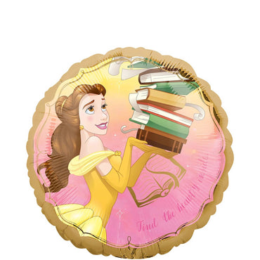 Belle Once Upon A TIme Foil Balloon 45cm - Party Centre