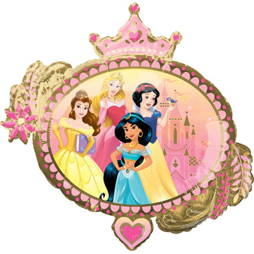 Princess Once Upon A Time SuperShape 86x81cm Balloons & Streamers - Party Centre - Party Centre