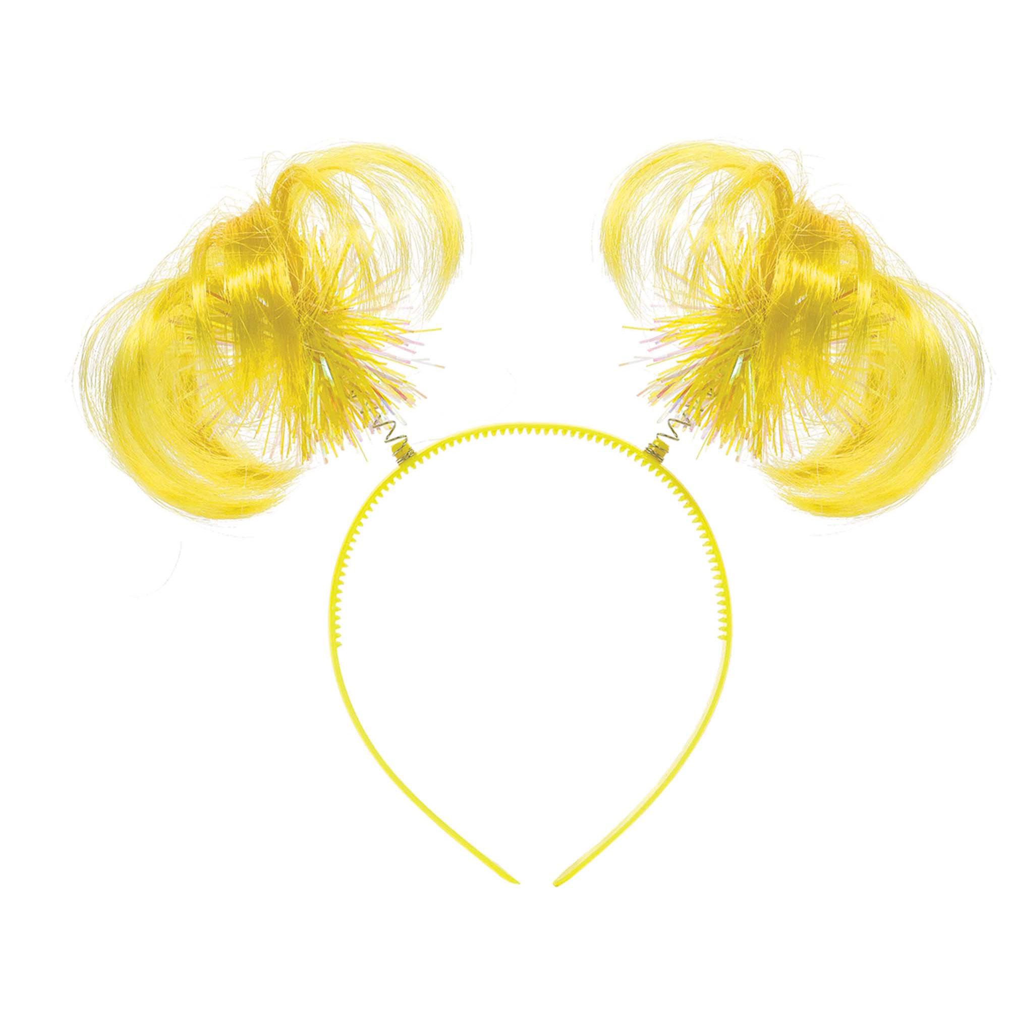 Head Bopper Ponytail Yellow Costumes & Apparel - Party Centre - Party Centre