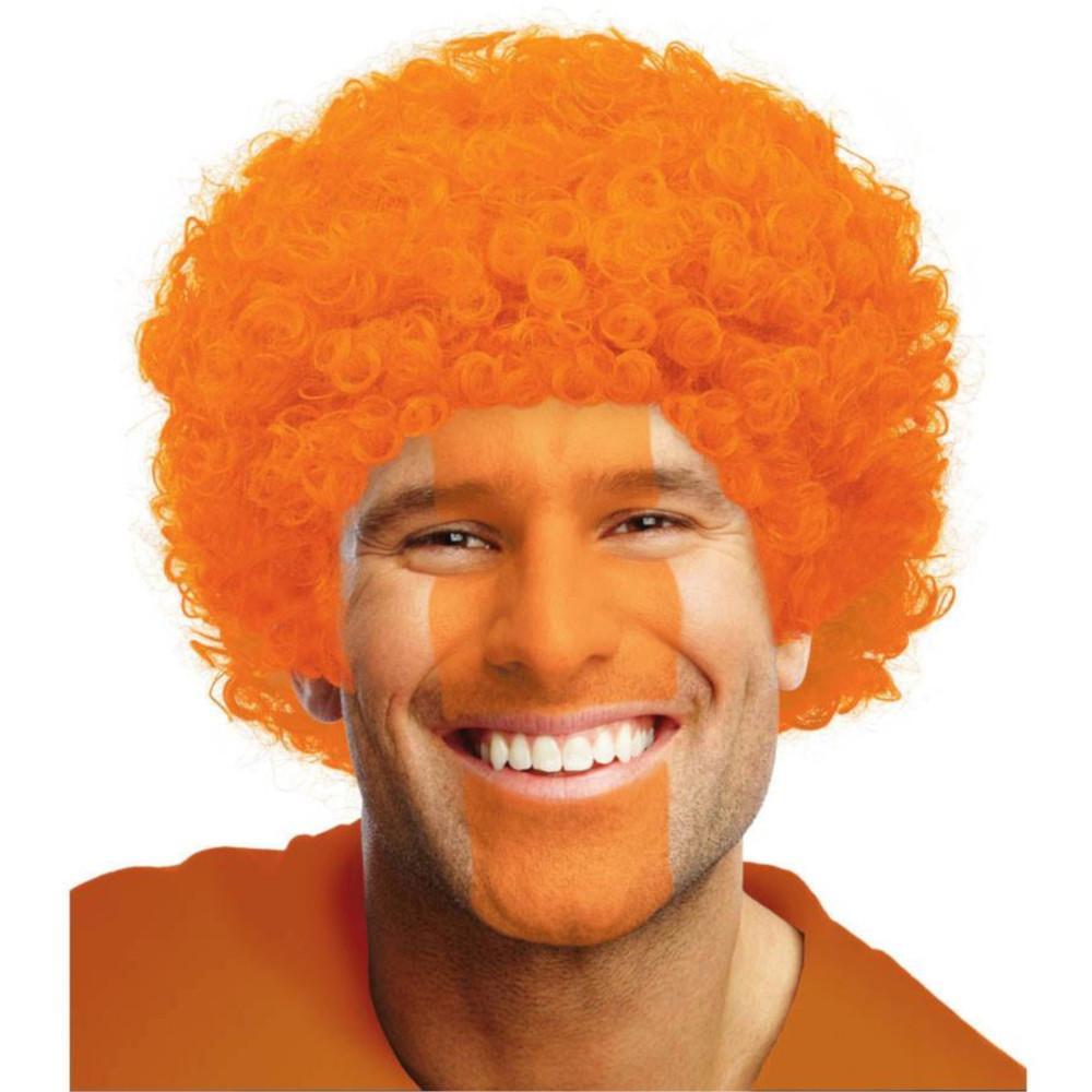 Curly Wig Orange Costumes & Apparel - Party Centre - Party Centre