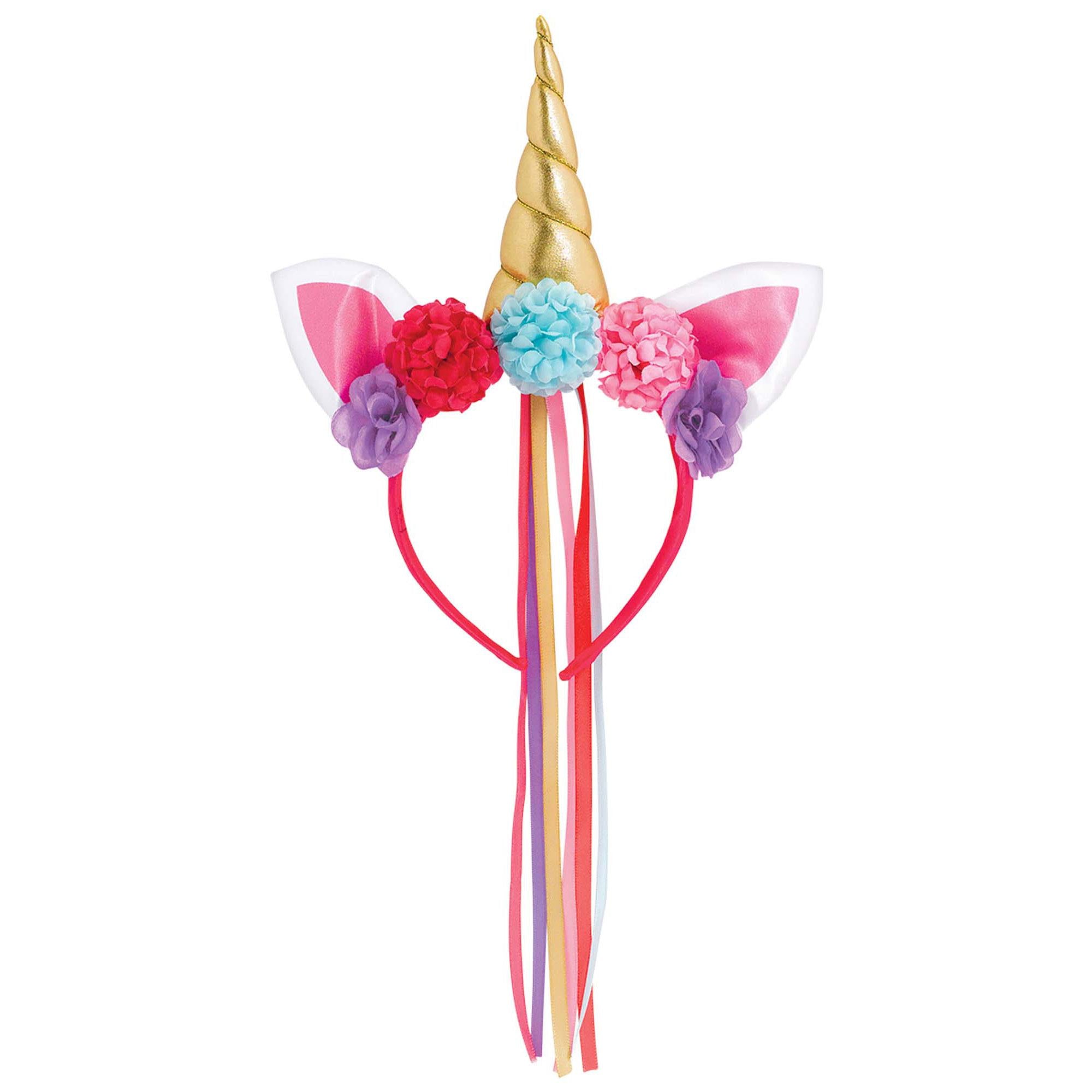 Magical Unicorn Deluxe Headband Costumes & Apparel - Party Centre - Party Centre