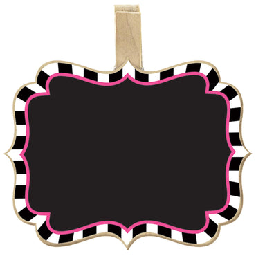 Mad Tea Party Chalkboard Clips 8pcs Party Accessories - Party Centre - Party Centre