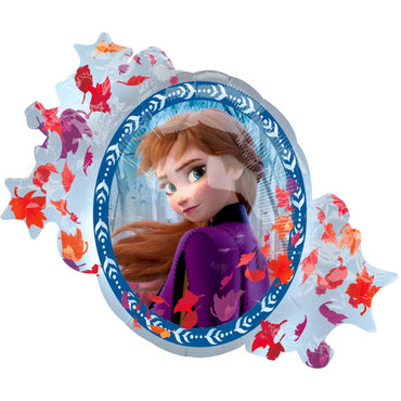 Frozen 2 Satin SuperShape Balloon 76x66cm Balloons & Streamers - Party Centre - Party Centre