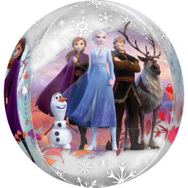Frozen 2 Orbz Clear Balloon 38x40cm Balloons & Streamers - Party Centre - Party Centre