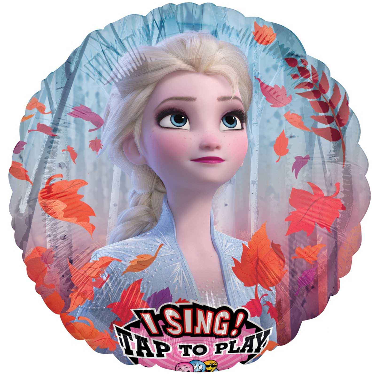 Frozen & Elsa Jumbo Sing-A-Tune Balloon 71cm Balloons & Streamers - Party Centre - Party Centre