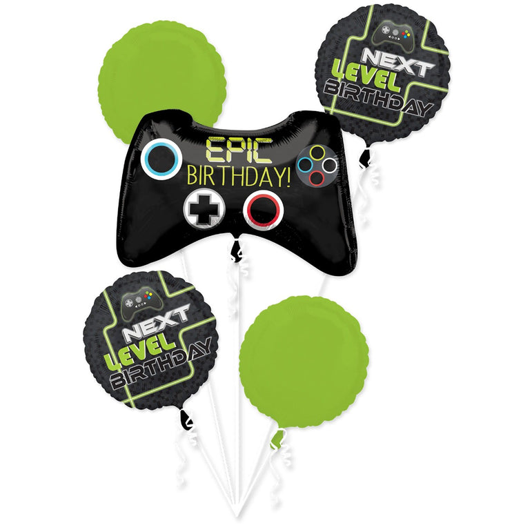 Level Up Birthday Balloon Bouquet