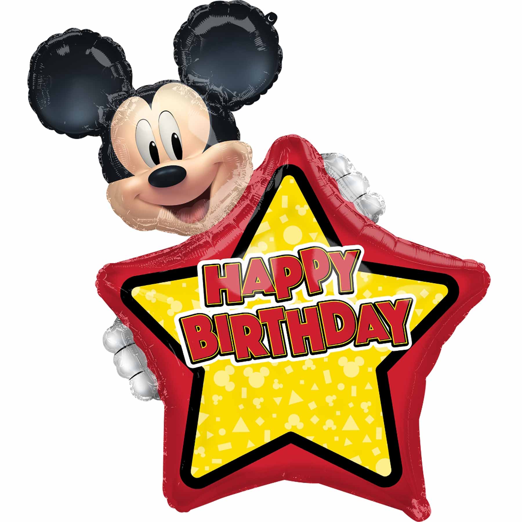 Mickey Mouse Forever Personalized SuperShape Balloon 63x76cm Balloons & Streamers - Party Centre - Party Centre