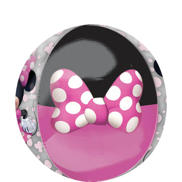Minnie Mouse Forever Clear Orbz Balloon 38x40cm Balloons & Streamers - Party Centre - Party Centre