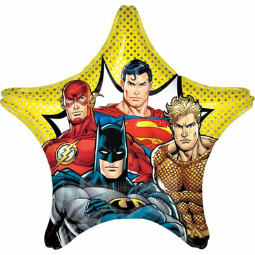 Justice League Jumbo Foil Balloon 71cm Balloons & Streamers - Party Centre - Party Centre