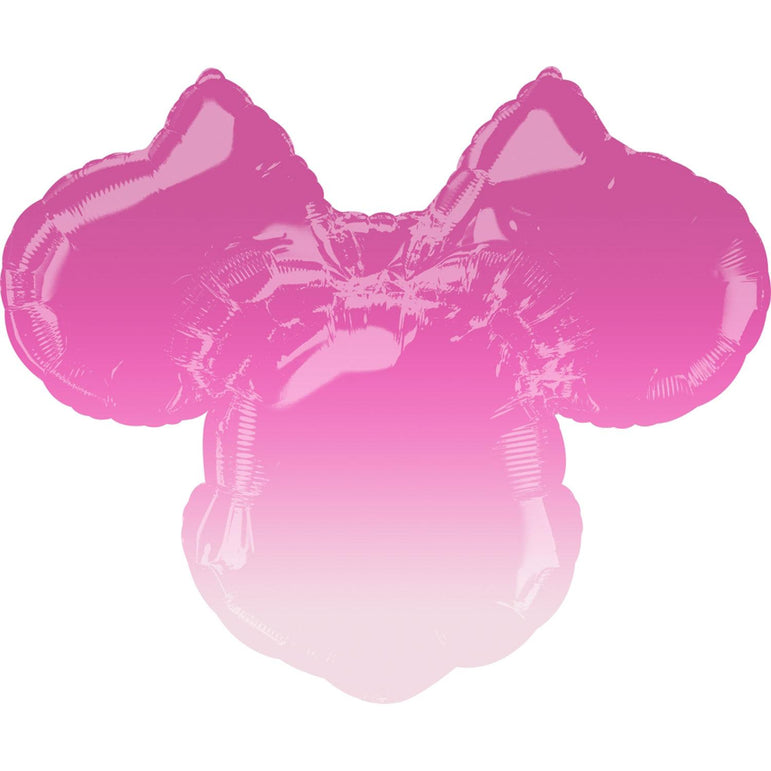 Minnie Mouse Forever Ombre SuperShape Balloon 71x58cm Balloons & Streamers - Party Centre